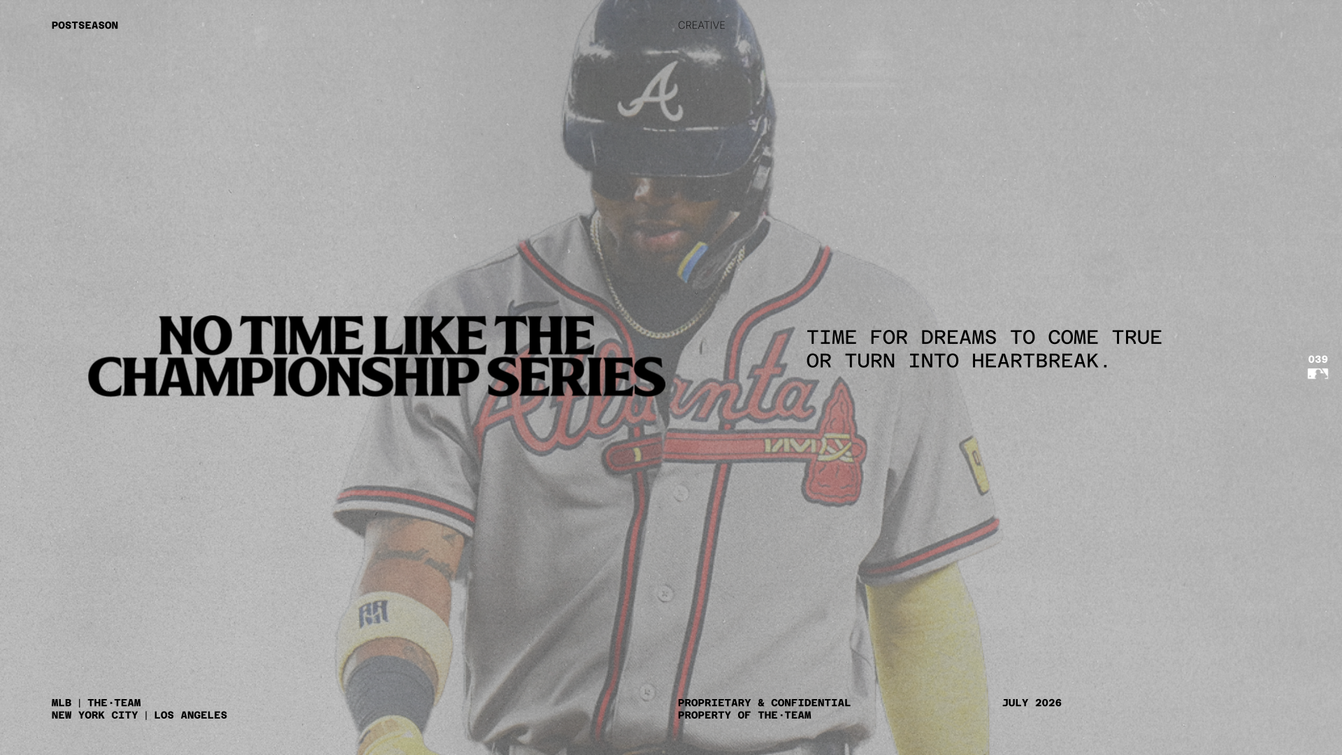 No time like the Championship Series — time for dreams to come true or turn into heartbreak.